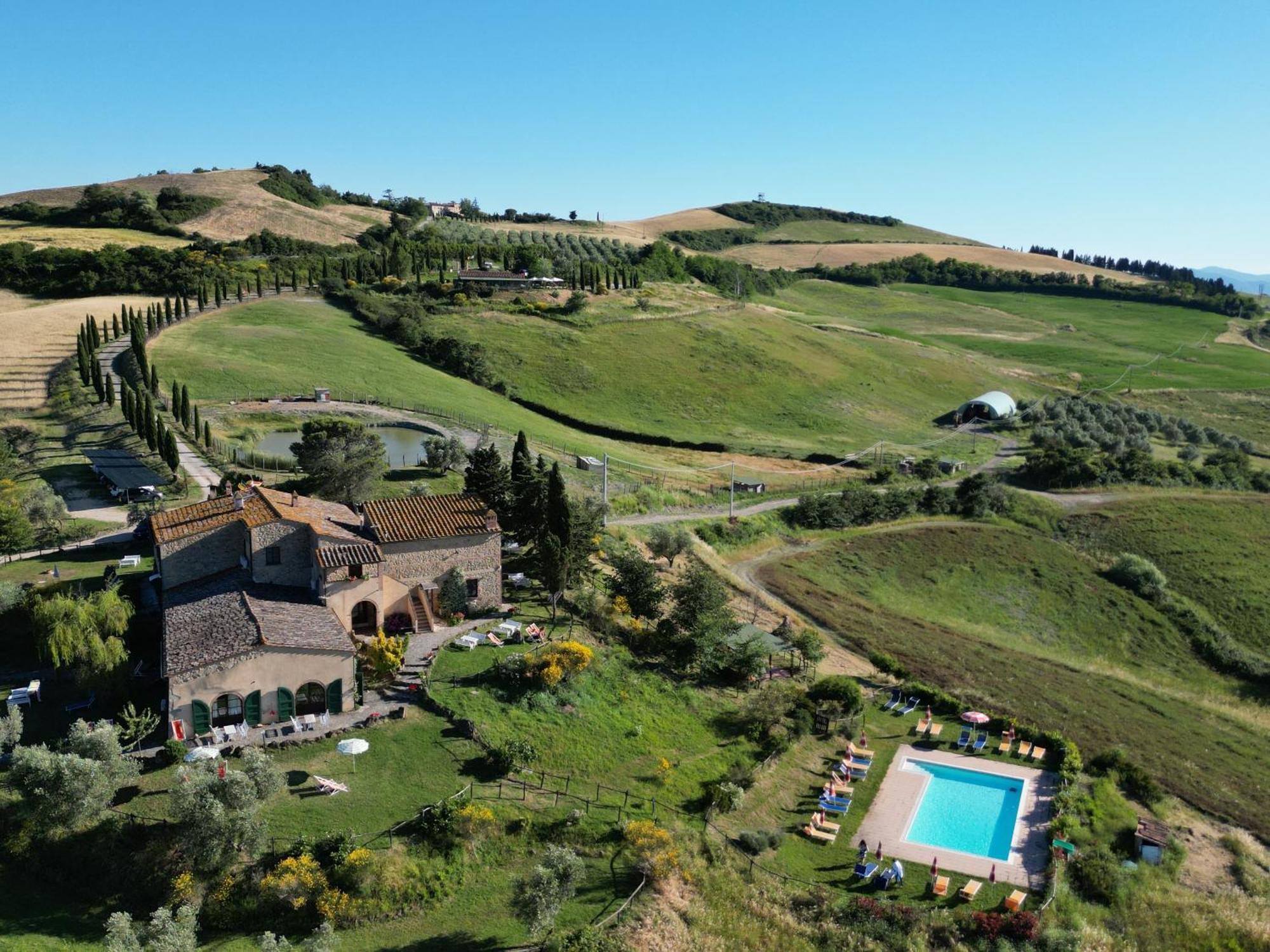 Agriturismo Villa Felice Volterra Eksteriør bilde